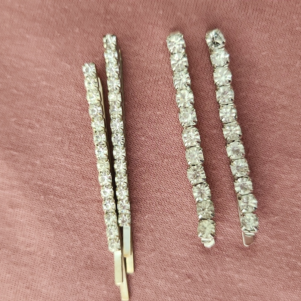 Rhinestone Hairpins